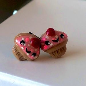 Cupcake Earrings